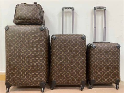 louis vuitton fake trolley luggage|Louis Vuitton bag scam.